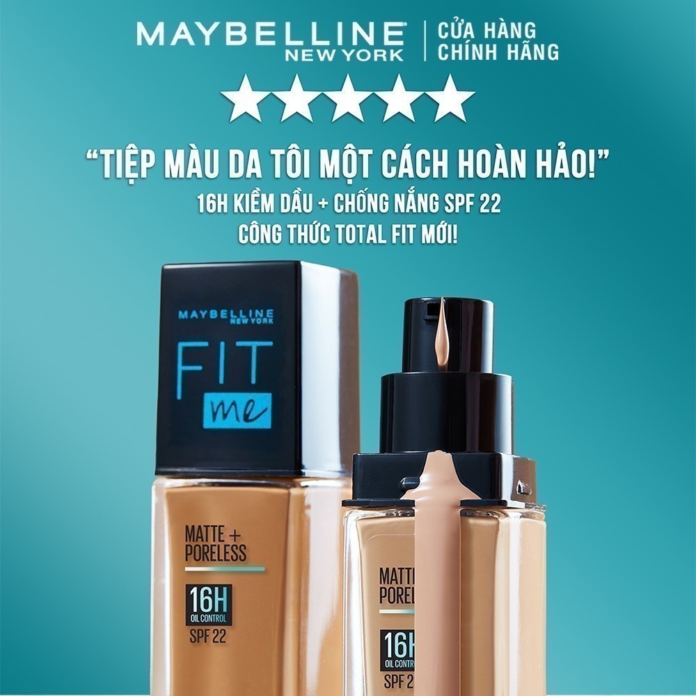 kem nền Maybelline - kem nền cho da nhạy cảm, dầu mụn